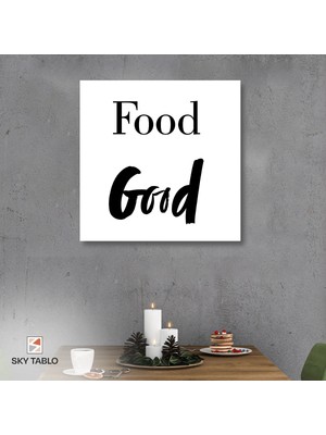 Mutfakta Pozitiflik Kanvas Tablo Modern Duvar Tablosu Ev Dekoru Ev Hediyesi