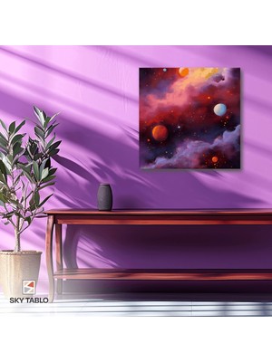 Yıldız Tozu Kanvas Tablo Modern Duvar Tablosu Ev Dekoru Ev Hediyesi
