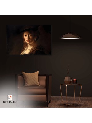 Barok Bir Bakış Kanvas Tablo Modern Duvar Tablosu Ev Dekoru Ev Hediyesi