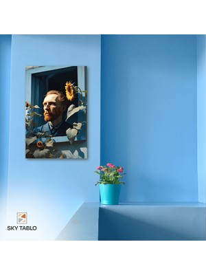 Van Gogh’un Penceresi Kanvas Tablo Modern Duvar Tablosu Ev Dekoru Ev Hediyesi