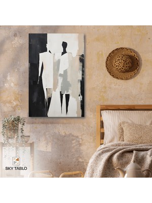 Zıtların Uyumu Kanvas Tablo Modern Duvar Tablosu Ev Dekoru Ev Hediyesi