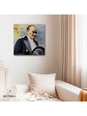 Cumhuriyetin Işığı Kanvas Tablo Modern Duvar Tablosu Ev Dekoru Ev Hediyesi