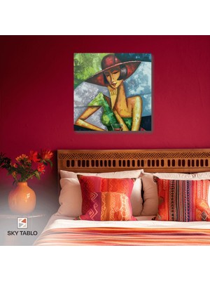 Düşüncenin Ruhu Kanvas Tablo Modern Duvar Tablosu Ev Dekoru Ev Hediyesi