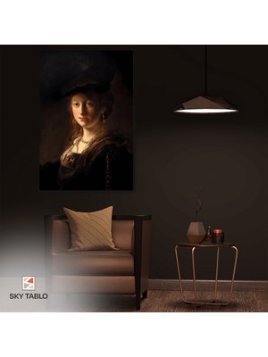 Barok Bir Bakış Kanvas Tablo Modern Duvar Tablosu Ev Dekoru Ev Hediyesi