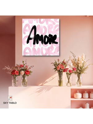 Romantik Fısıltılar Kanvas Tablo Modern Duvar Tablosu Ev Dekoru Ev Hediyesi