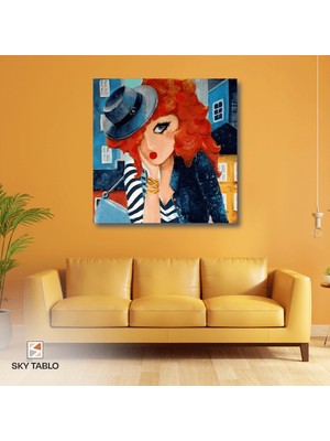 Bakışların Gücü Kanvas Tablo Modern Duvar Tablosu Ev Dekoru Ev Hediyesi