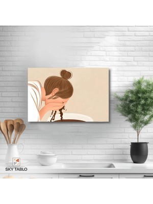 Pazartesi Taktikleri Kanvas Tablo Modern Duvar Tablosu Ev Dekoru Ev Hediyesi