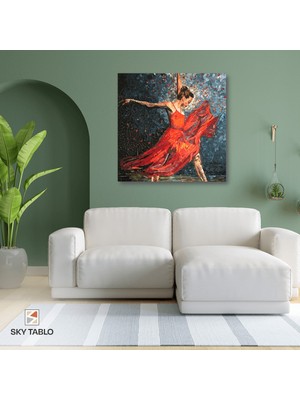 Tutkunun Ritmi Kanvas Tablo Modern Duvar Tablosu Ev Dekoru Ev Hediyesi