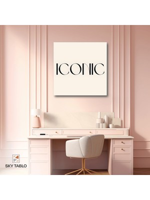 Ikonik Zarafet Kanvas Tablo Modern Duvar Tablosu Ev Dekoru Ev Hediyesi