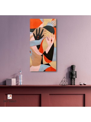 Ruhun Parmak Izi Kanvas Tablo Modern Duvar Tablosu Ev Dekoru Ev Hediyesi