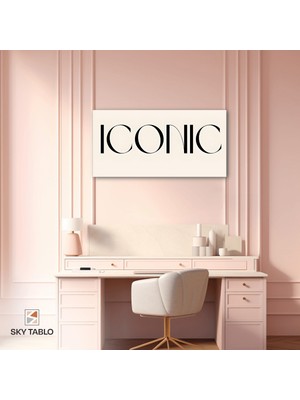 Ikonik Zarafet Kanvas Tablo Modern Duvar Tablosu Ev Dekoru Ev Hediyesi