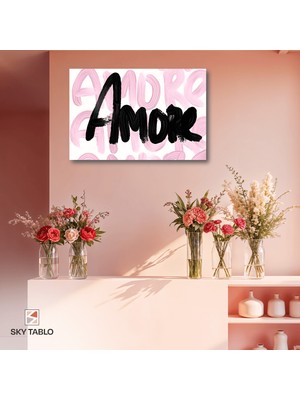 Romantik Fısıltılar Kanvas Tablo Modern Duvar Tablosu Ev Dekoru Ev Hediyesi