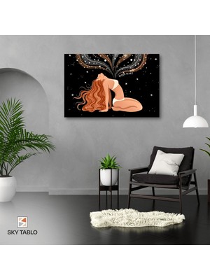 Ruhun Yörüngesi Kanvas Tablo Modern Duvar Tablosu Ev Dekoru Ev Hediyesi