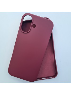 Pirok Store iPhone 17 ile Uyumlu Lansman Içi Kadife Esnek Soft Silikon Kılıf