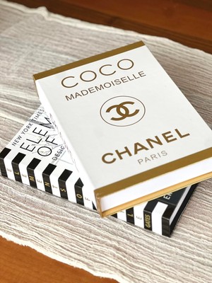 Dekoratif Kitap Kutu 2'li Set (Co/el)