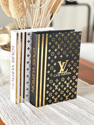 Dekoratif Kitap Kutu 2'li Set (V/vl)