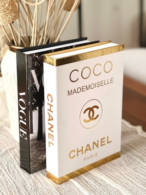 Dekoratif Kitap Kutu 2'li Set (V/co)