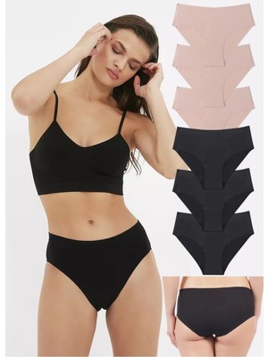 Yüksek Bel Toparlayıcı 6'lı Kadın Külot