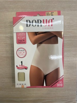 Kadın Lazer Kesim Yüksekbel Külot Korse 3010