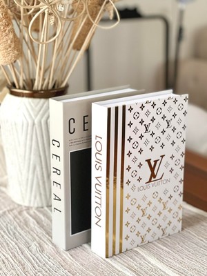 Dekoratif Kitap Kutu 2'li Set (Ce/xl)