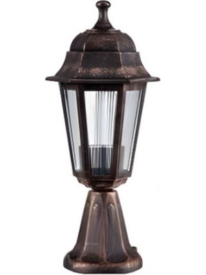 Huzur Elektrik Optik Altıgen Bakır Setüstü Abs Plastik Aydınlatma Armatürü 9w Günışığı Ampul Dahil 6860