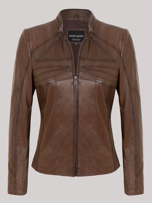 Kadın Deri Mont KOD-KA02030