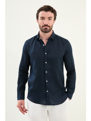 Gömlek Gizli Düğmeli