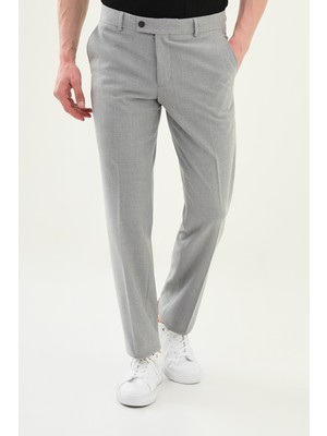 Düz Slim Fit Klasik Erkek Pantolon