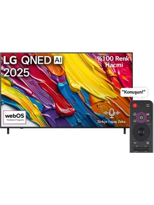 LG 55QNED82A6B 55'' 140 Ekran Uydu Alıcılı 4K Ultra HD webOS QNED TV
