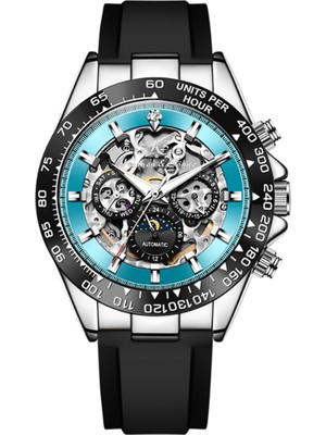 Kronen&söhne Skymarine Skeleton Mekanik Otomatik Erkek Kol Saati