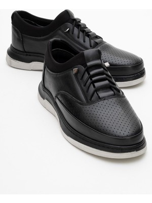 Maximoda Hakiki Deri Erkek Casual Ayakkabı Ortopedik Taban ile Rahat Kullanım