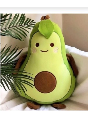 Sevimli Avokado Peluş Yastık & Uyku Arkadaşı & Oyuncak