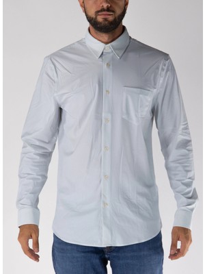 Guess Sunset Erkek Mavi Slim Fit Gömlek M4RH34WFKM0-S7AC