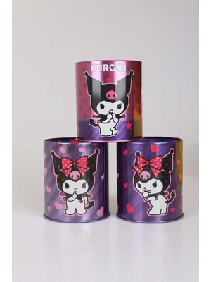 Cg Kids Kuromi Metal Kalemlik Süper Kalite Baskı Ister 1 Adet Ister 2 Adet Ister 3 Adet