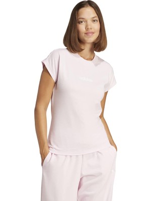 Adidas Sportswear JG8659 Essentials Linear Cotton Tee
