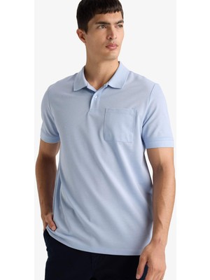 DeFacto Polo Yaka Pike Kısa Kollu Tişört F9678AX25SM