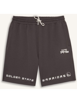 DeFacto NBA Golden State Warriors Standart Fit Kısa Paça Şort E8753AX25AU