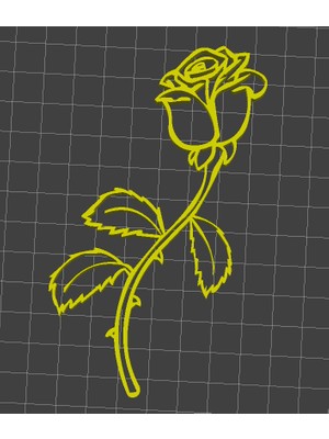 Yeni Dikenli Gül Out Hat (Sadece Plastik Aparattır!!!)