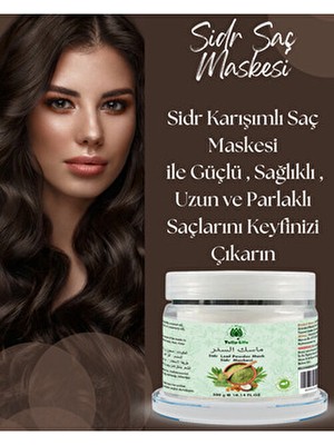 Tulip Life 250 gr Sidr Saç Maskesi Yumuşatıcı ve Güçlendirici Özellikte Hızlı Saç Uzatıcı Kadın Kullanımı İçin