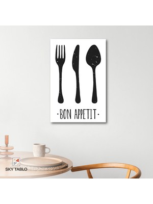 Mutfakta Fransız Dokunuşu Kanvas Tablo Modern Duvar Tablosu Ev Dekoru Ev Hediyesi