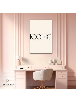 Ikonik Zarafet Kanvas Tablo Modern Duvar Tablosu Ev Dekoru Ev Hediyesi