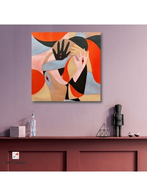 Ruhun Parmak Izi Kanvas Tablo Modern Duvar Tablosu Ev Dekoru Ev Hediyesi