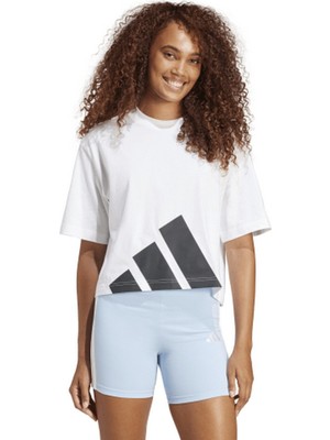 Adidas JG8737 W Bl Sj Bf T Kadın Spor Tişört