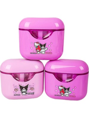 Miniso Timon Kuromi  - My Melody -  Cinnamoroll Çift Bıçaklı Kalemtıraş