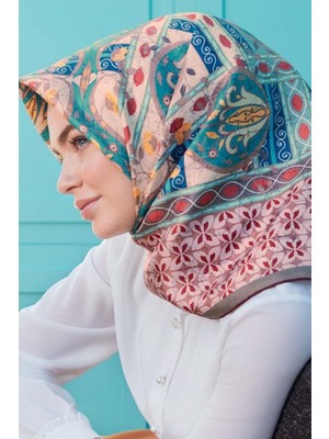 Armine Nostalji Serisi Ipek Sura Eşarp 7932DS-09