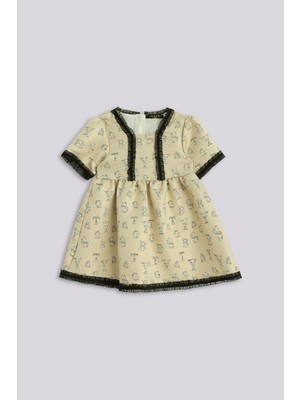 GB Baby Bg Store Kız Bebek Desenli Elbise