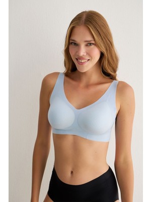 Madwoman Balensiz Çıkarılabilir Pedli Dikişsiz Lazer Sütyen 3312 Gökyüzü