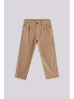 Nebbati Bg Store Erkek Çocuk Bej Pantolon