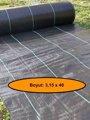 NetBazaars Jut Zemin Kaplama Malzemesi, Çim Çıkarmaz, 3,15X40 Metre