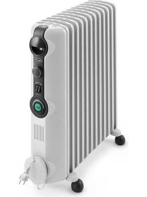 DeLonghi Radia S Comf 2500W 12 Dilim Beyaz Yağlı Radyatör Güvenli Isıtma Özelliği